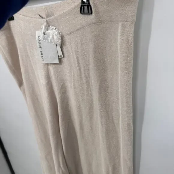 BAREFOOT DREAMS NWT CozyChic Ulra Light Side Stripe Crop Pants // XL - Picture 5 of 11